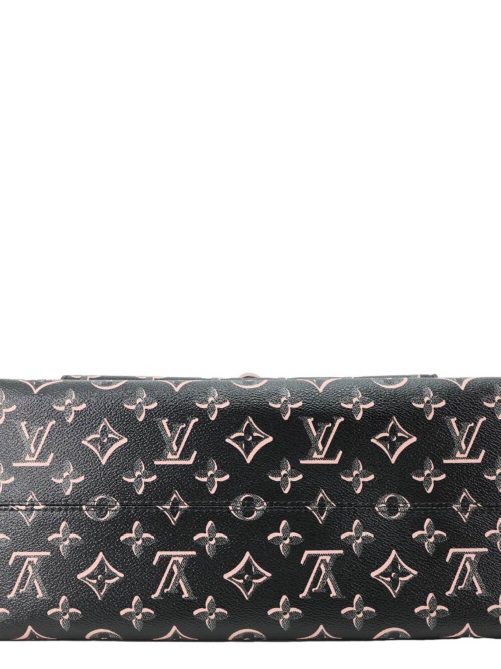 Louis Vuitton  Onthego MM Fall for You Neo Monogram Printed Canvas Tote Bag Blac - Picture 7 of 16